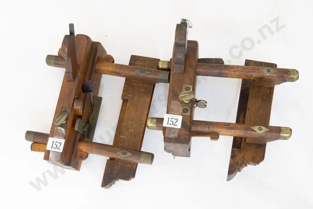 Two Wooden Plow Planes Image 1++