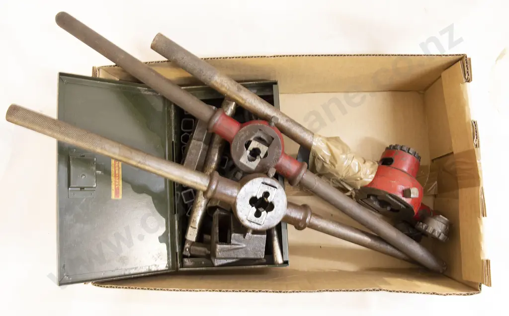 Mossberg Co No 350 Partial Socket Set and Tap & Dies Image 1++