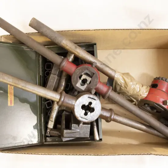 Mossberg Co No 350 Partial Socket Set and Tap & Dies