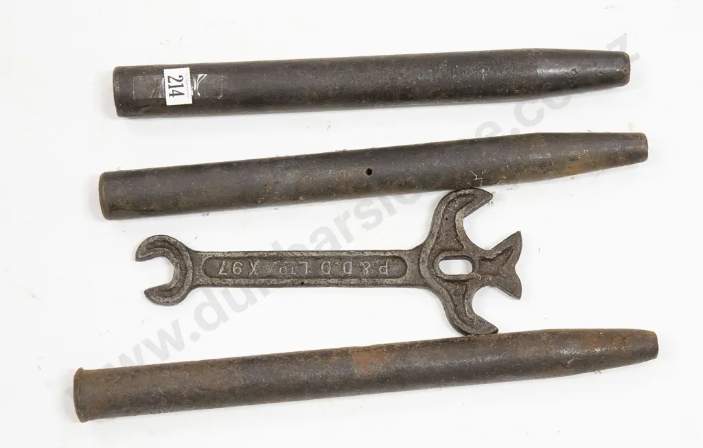 Three Oversize Punches and P & D.D. X97 Spanner Image 1++