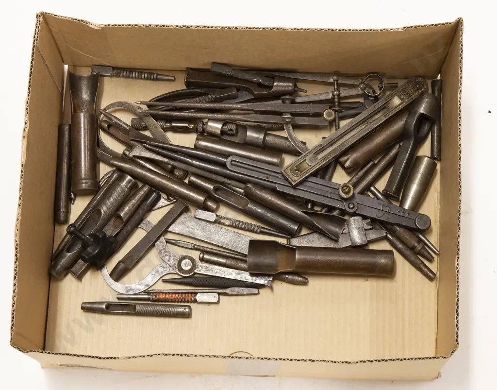 Selection of Steel Hand Tools and Bits Image 1++