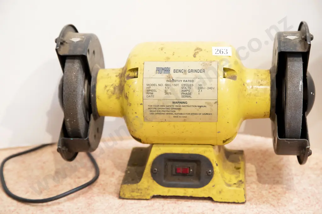 Promark Electric Bench Grinder Image 1++