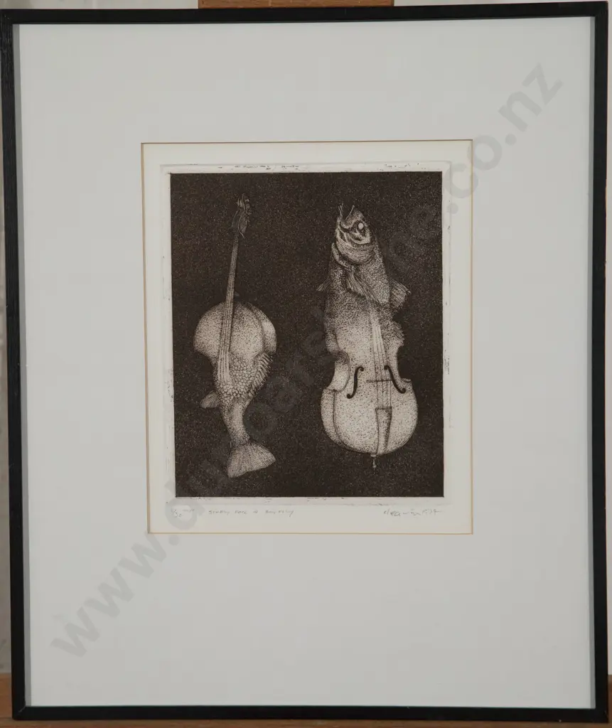 Barry Cleavin - Study for a Bow Fly Image 1++