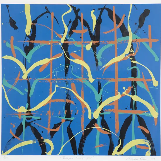 Philippa Blair - Packapoo: orange grid