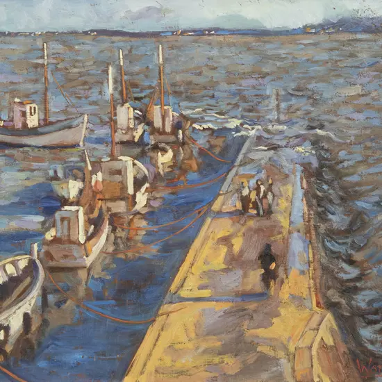 Robert Warren - Docking at the Wharf
