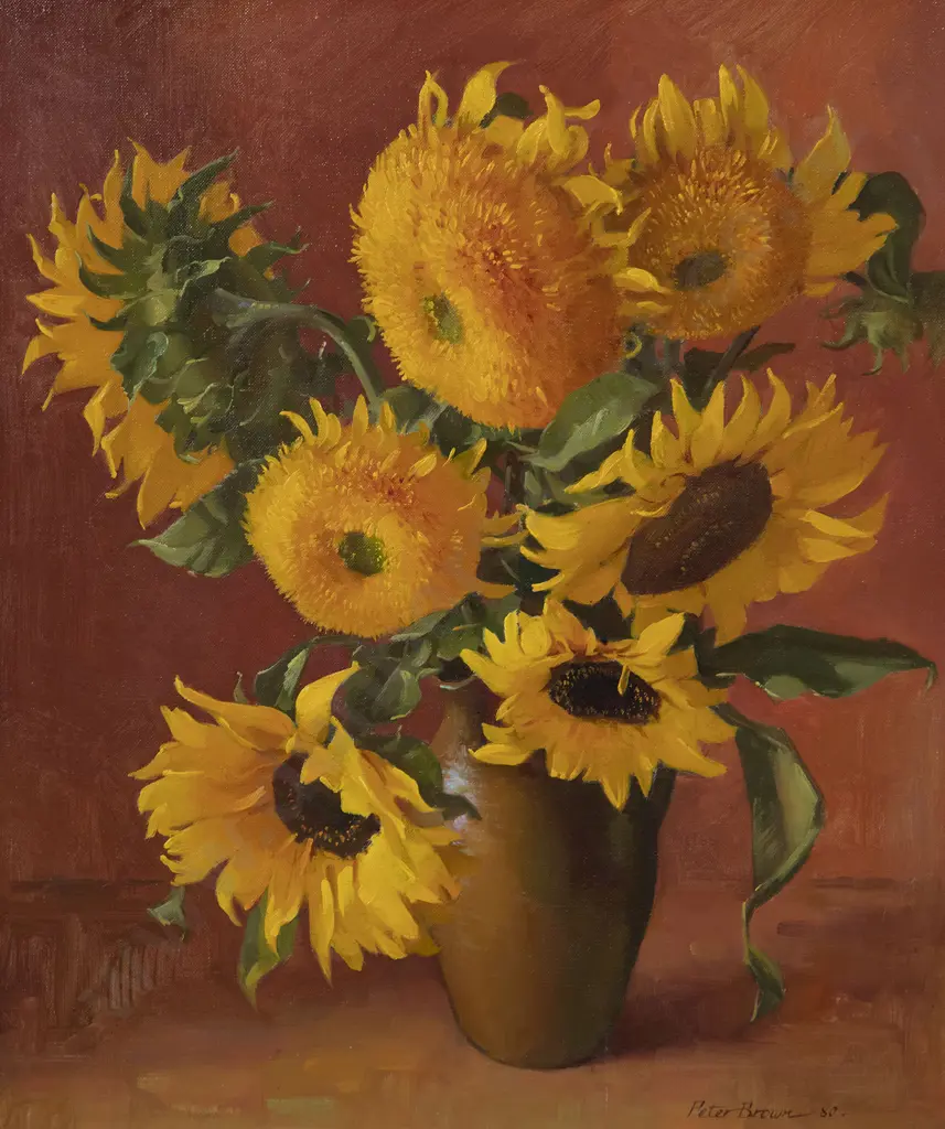 Peter Brown - Sunflowers Image 1++