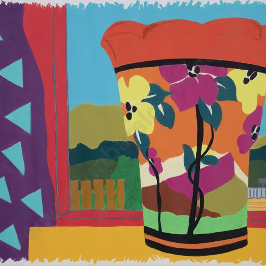 Louise Guerin - Pink Vase at Home