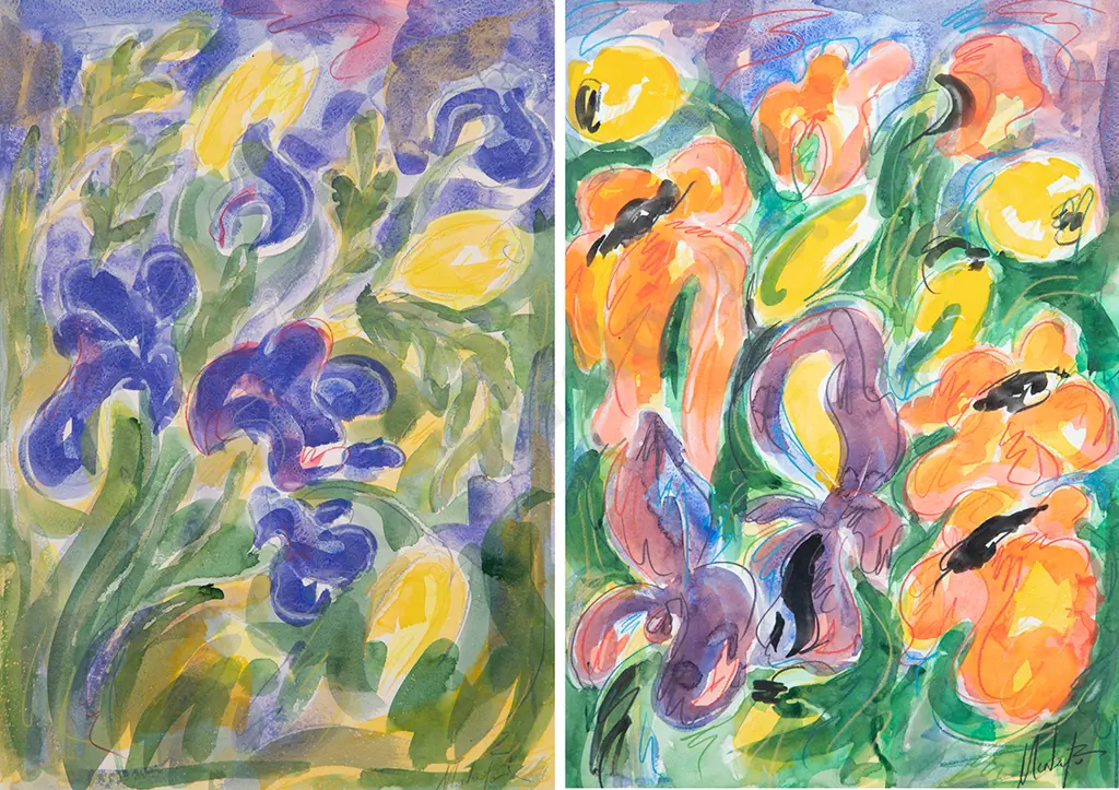 Miranda Newton - Floral I & II Image 1++