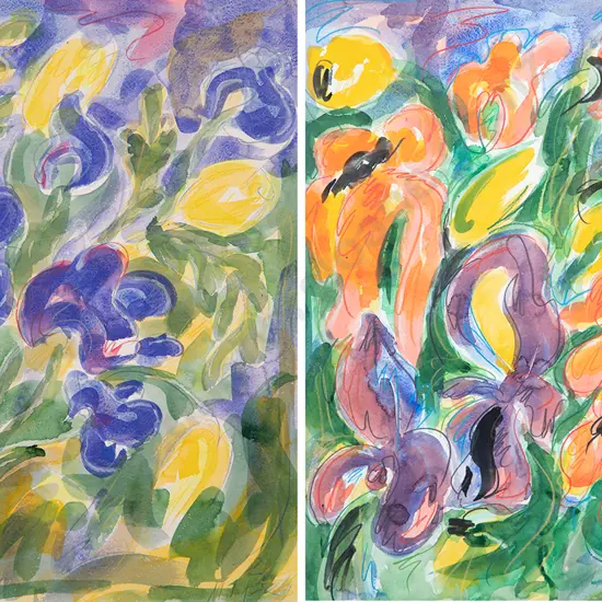 Miranda Newton - Floral I & II