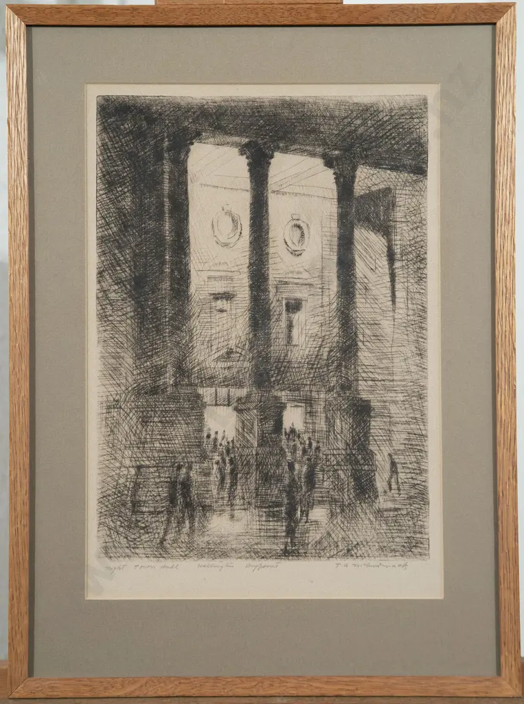 T A McCormack - Night Town Hall Wellington Image 1++