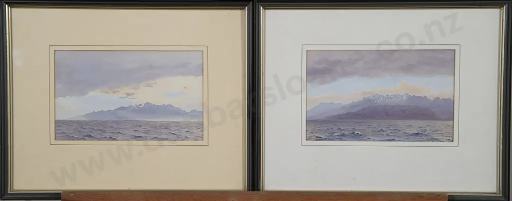 Attributed W F Barraud - Pair Seascapes Image 1++