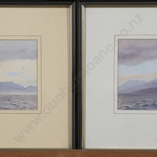 Attributed W F Barraud - Pair Seascapes
