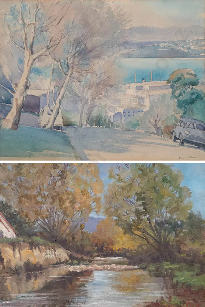 F Ross oil & Paterson watercolour (2) Image 1++