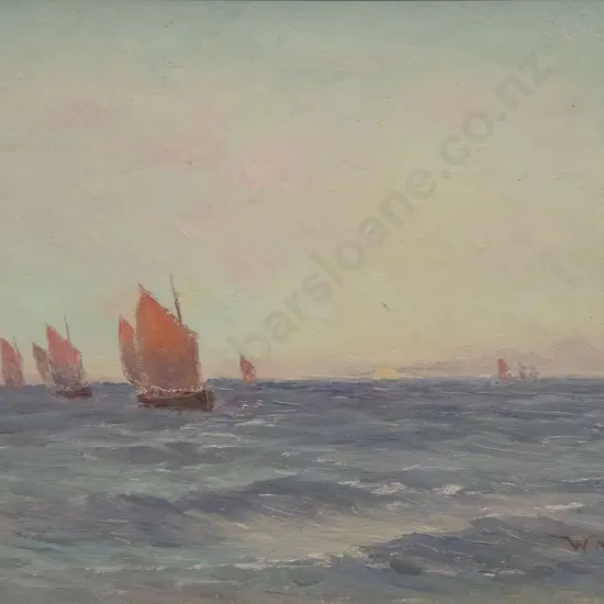 W Menzies Gibb - Yachts at Sail