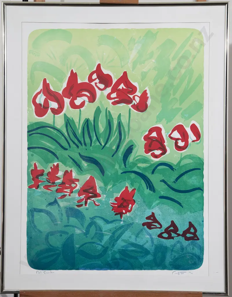 Rodney Fumpston - Red Garden Image 1++