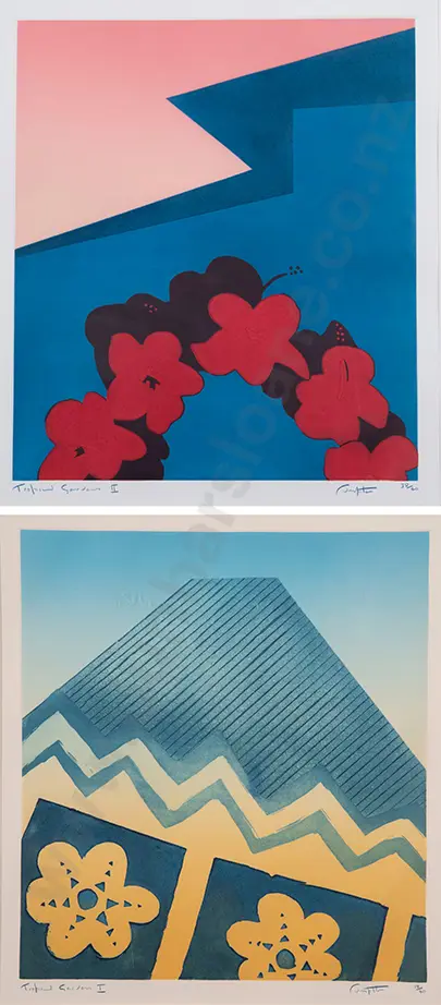 Rodney Fumpston - Tropical Garden I & II Image 1++