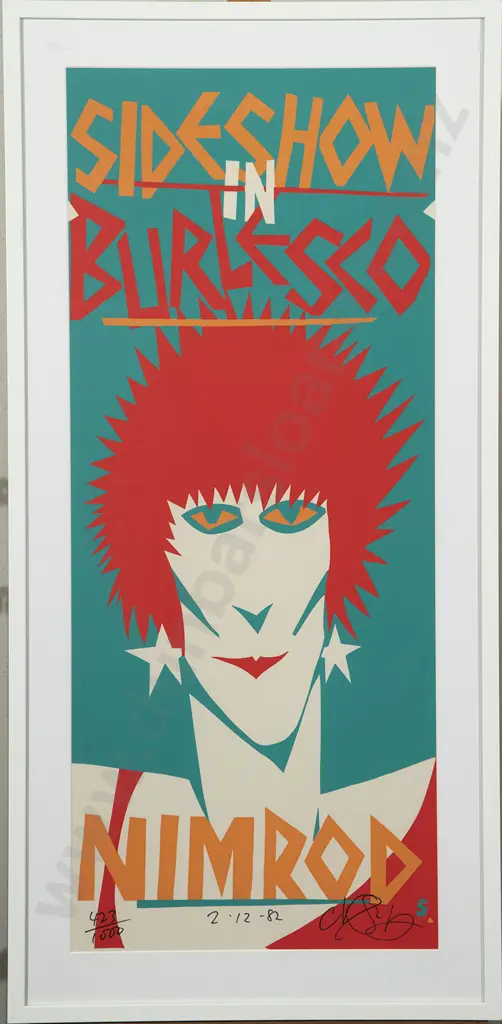 Martin Sharp (Australian) - Side Show in Burlesco Image 1++