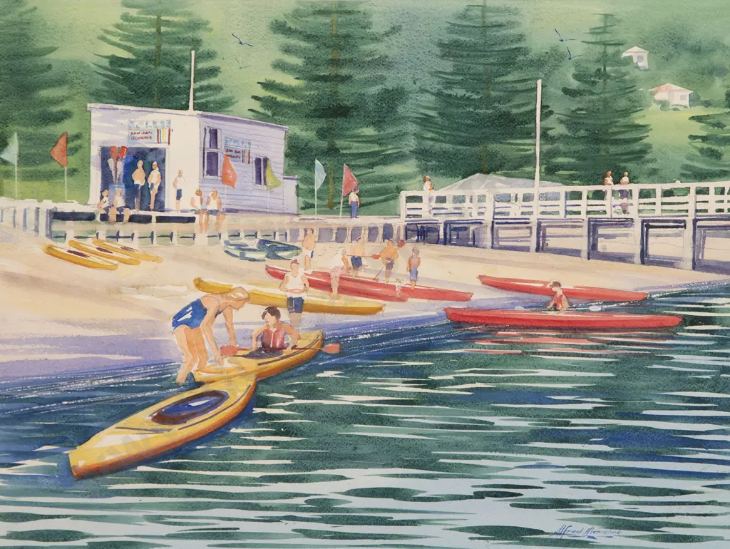 Alfred Memelink - Days Bay Boatshed Image 1++