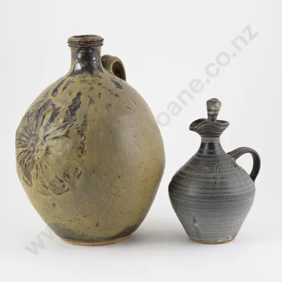 Neil Grant Flask & Oil Bottle