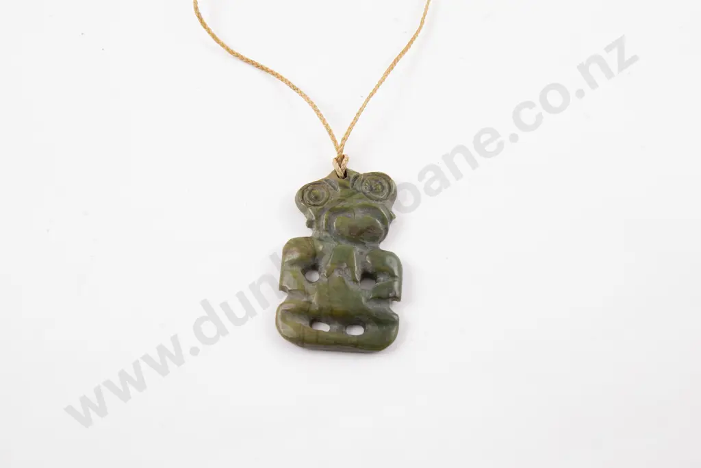George Nuku Tiki Pendant Image 1++