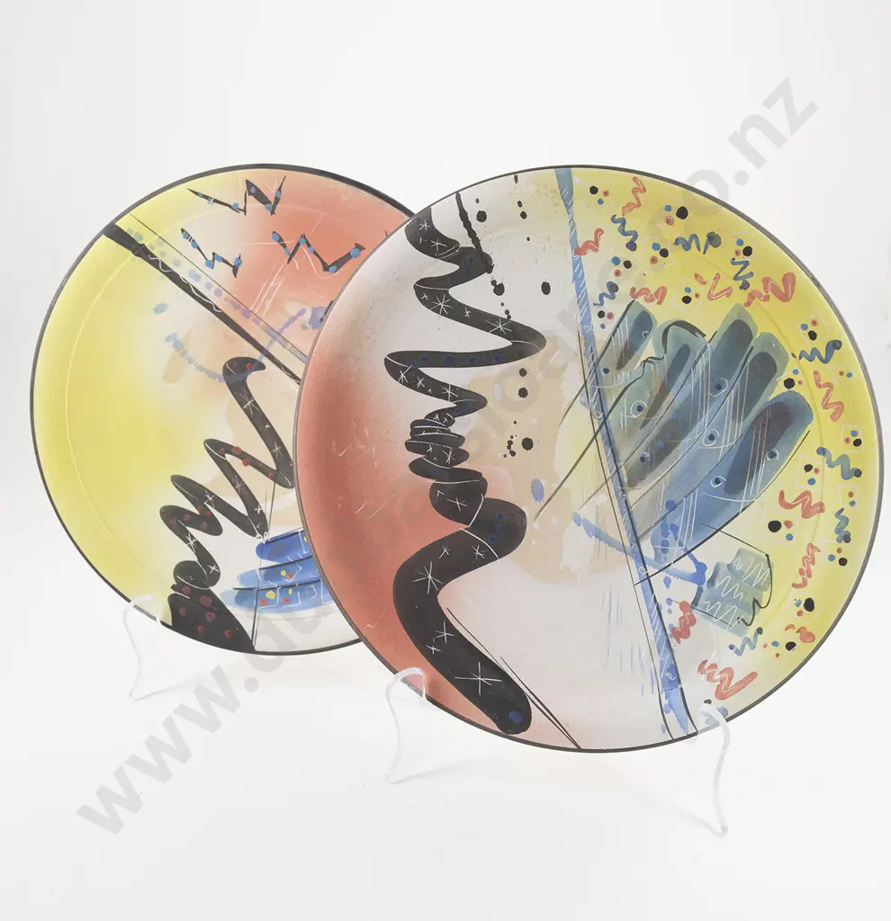 Darryl Robertson Pair Wall Plates Image 1++