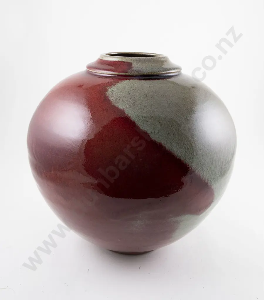 Unknown Large Squat Ovoid Vase - possible Nicholas Brandon Image 1++