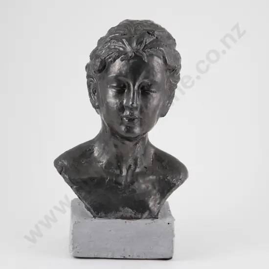 Unknown Pottery Bust of Female