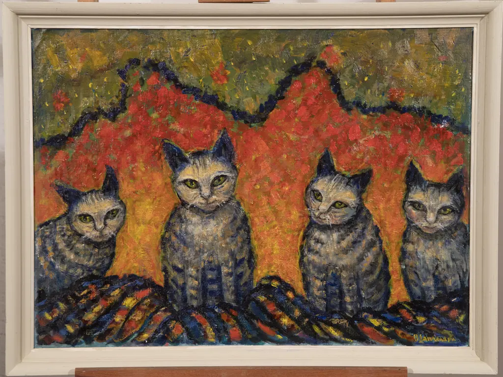 Olive Laurenson - Cats & Dragonflies Image 1++