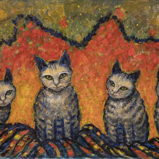 Olive Laurenson - Cats & Dragonflies