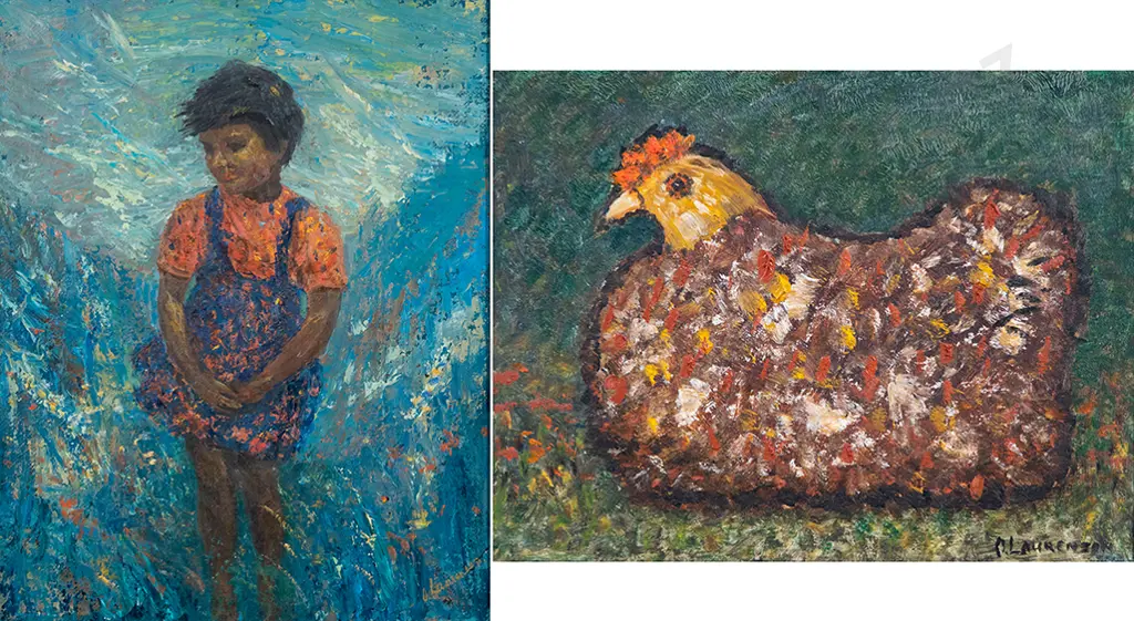 Olive Laurenson - Little Red Hen & Windswept (2) Image 1++