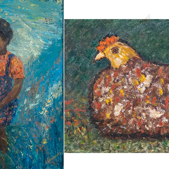 Olive Laurenson - Little Red Hen & Windswept (2)