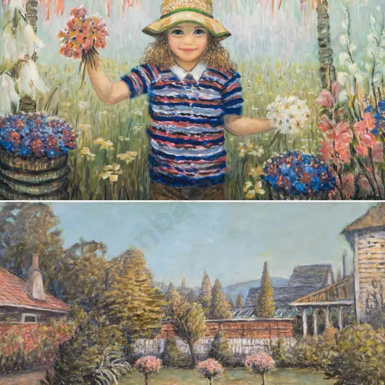 Olive Laurenson - Summer Garden & The Little Gardener (2)