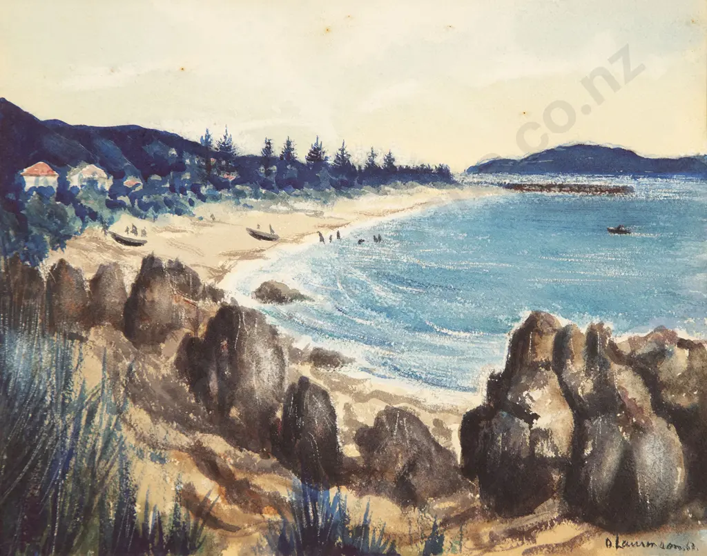 Olive Laurenson - Three Various Watercolours & other photograph (4) Image 1++