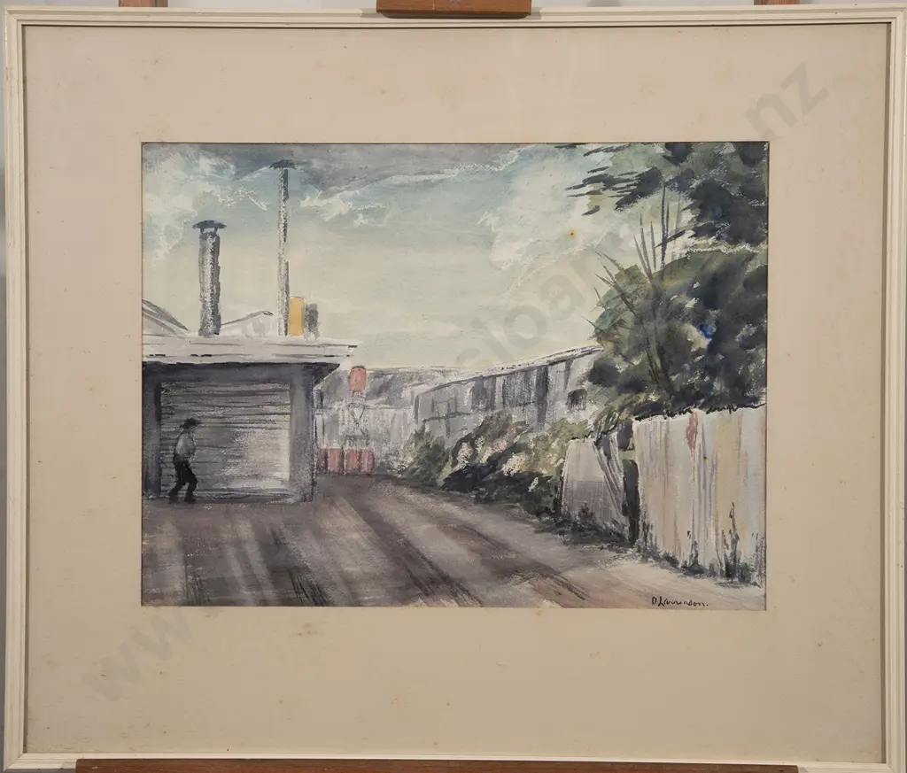 Olive Laurenson - Three Various Watercolours & other photograph (4) Image 1++