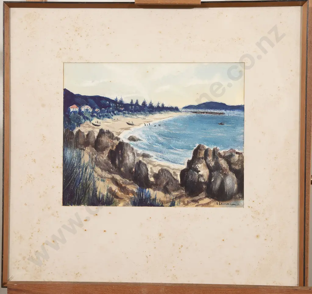 Olive Laurenson - Three Various Watercolours & other photograph (4) Image 1++
