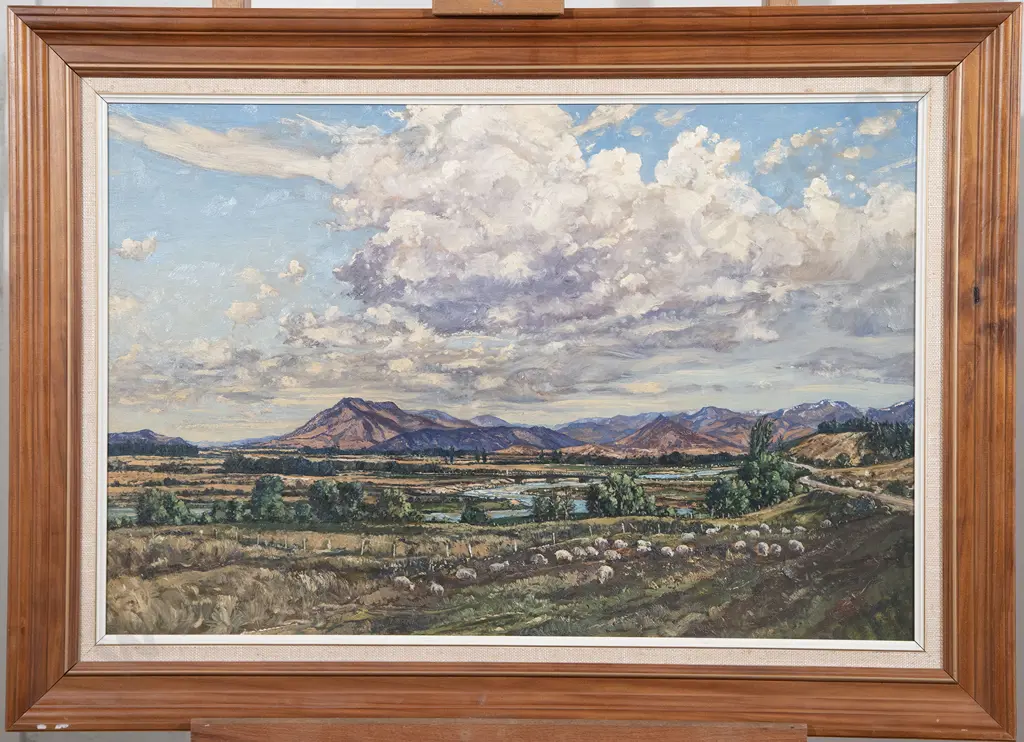 Claude Muncaster - Landscape with the Oretti River near Lumsden Image 1++