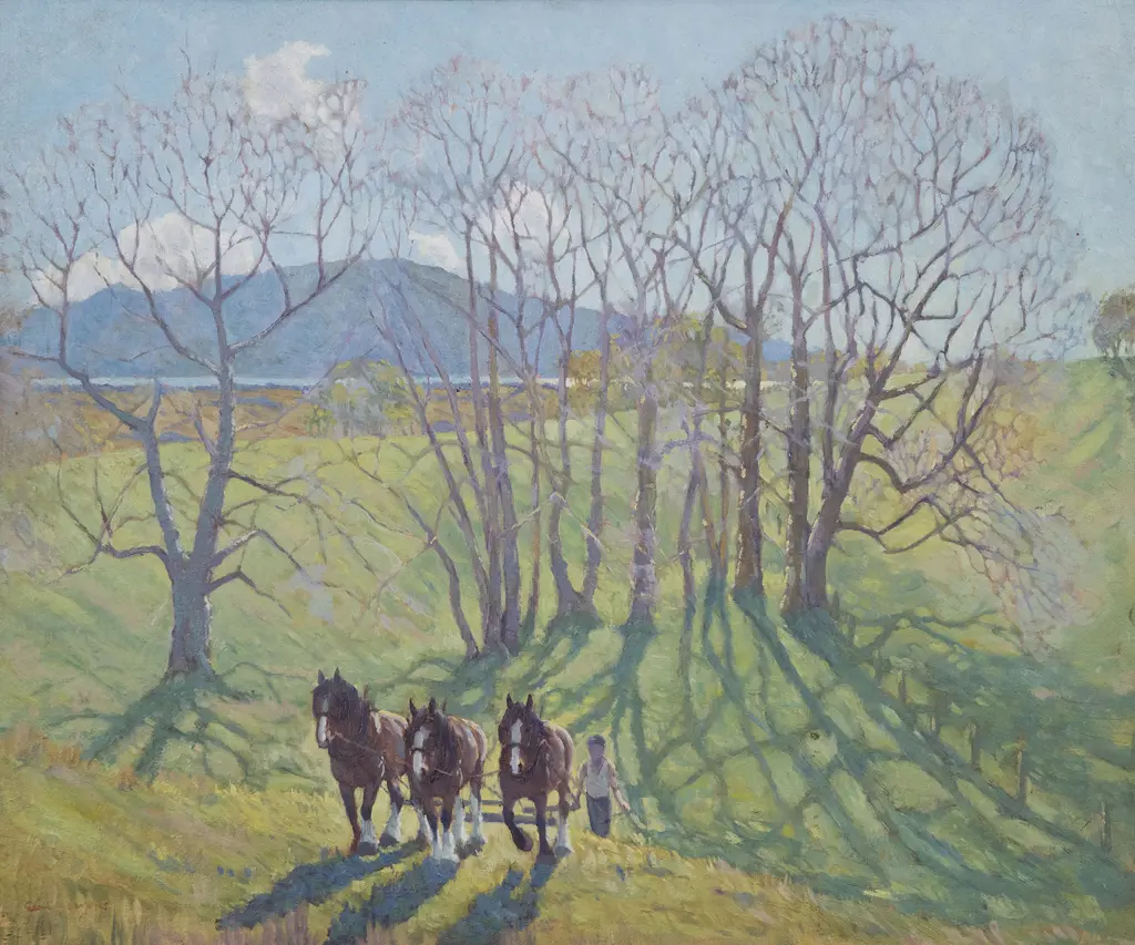 George Lewens - Ploughing the Fields Image 1++