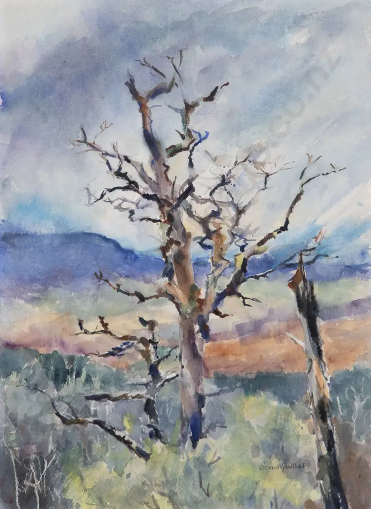Vivian Manthel - Tree in Bad Weather Image 1++