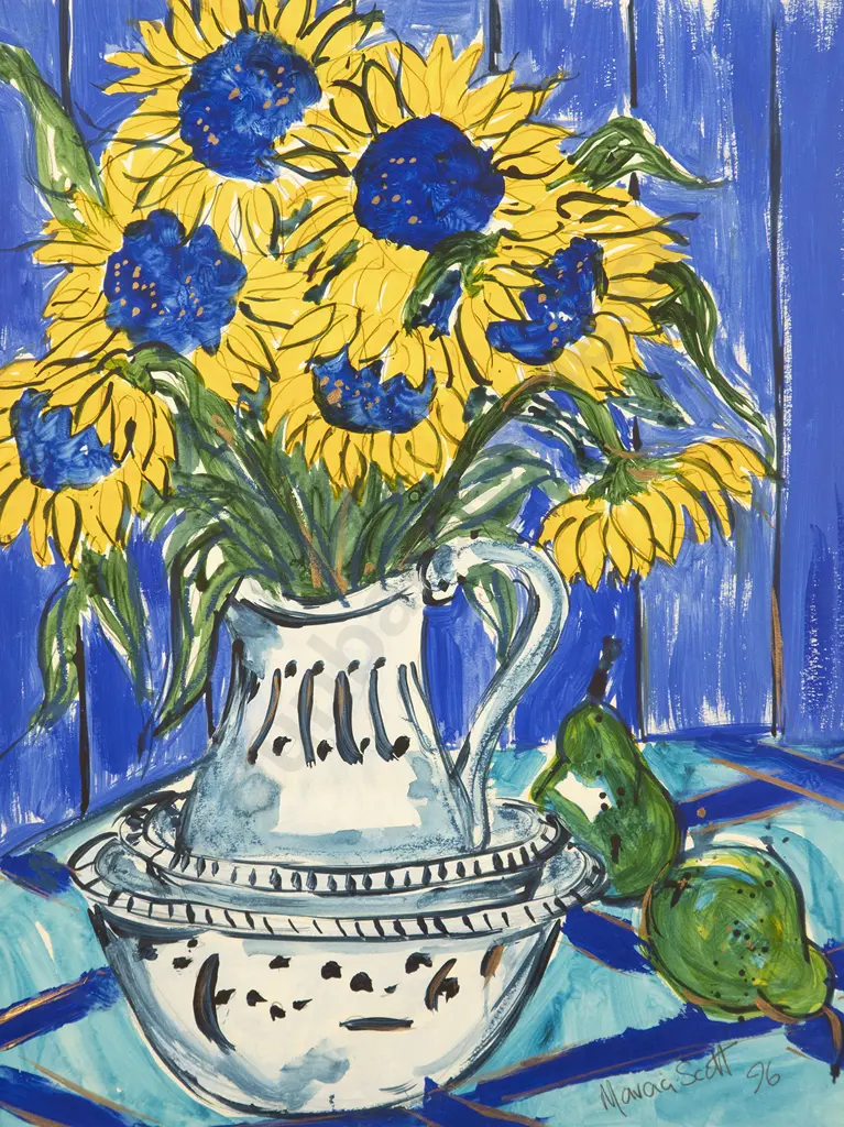 Marcia Scott & Julia Faithful works on paper (2) Image 1++