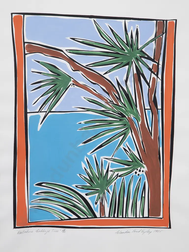 Claudia Pond Eyley - Waitakere Cabbage Tree Image 1++