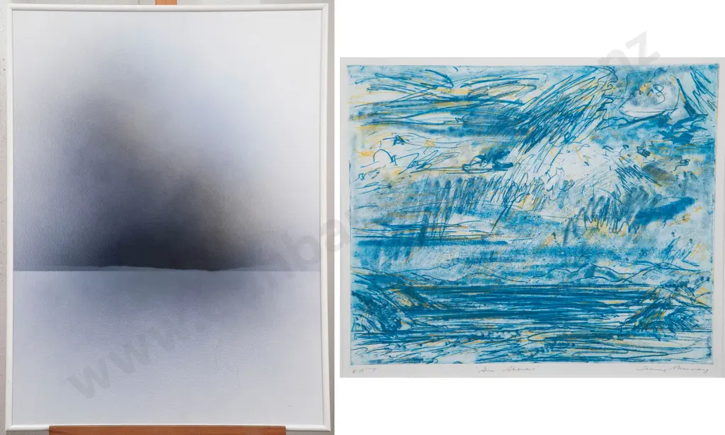 Jenny Murray print & Keith Levy oil (2) Image 1++