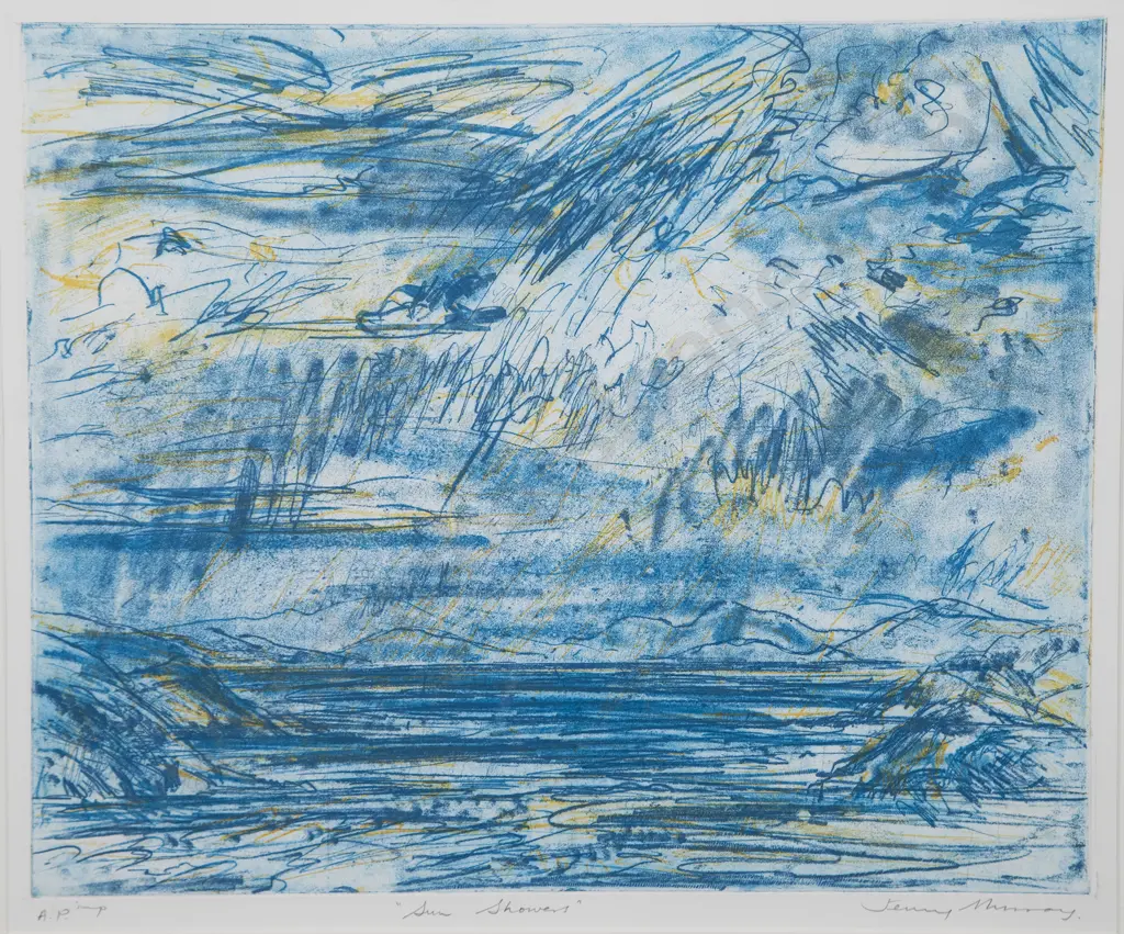 Jenny Murray print & Keith Levy oil (2) Image 1++
