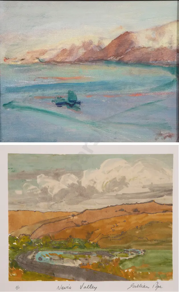 Gillian Pope - Nevis Valley Otago & Pat Fry oil (2) Image 1++