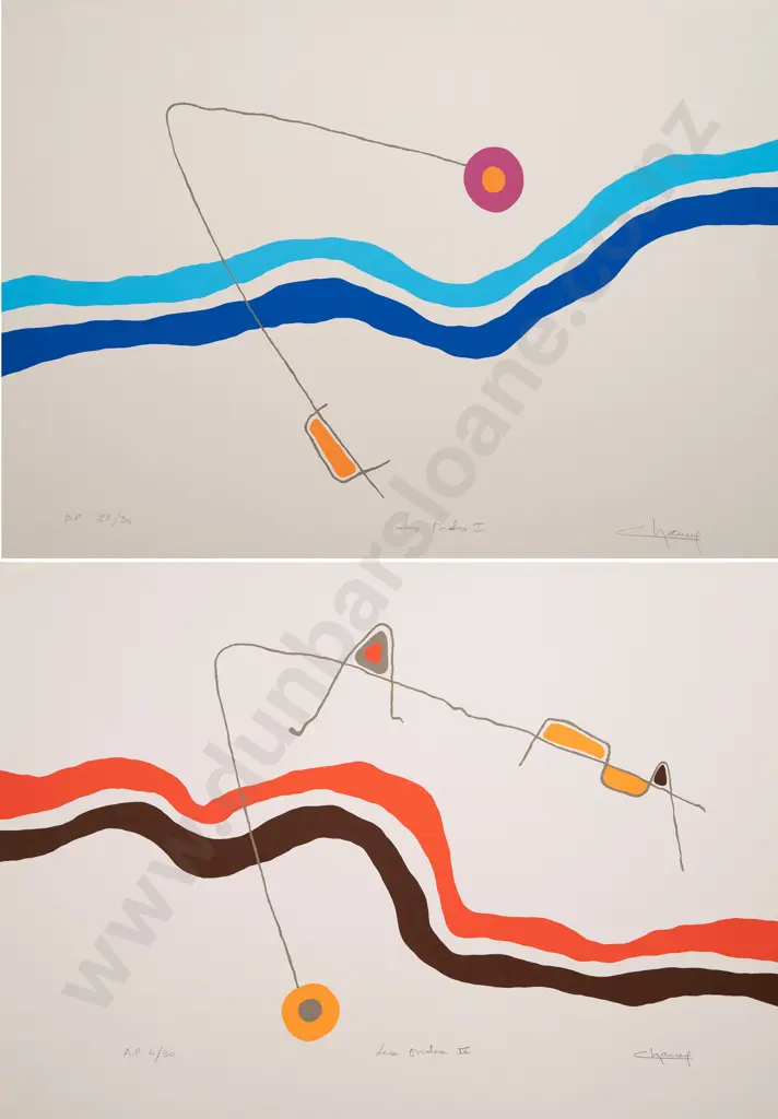Two French Ltd Edition Prints Image 1++