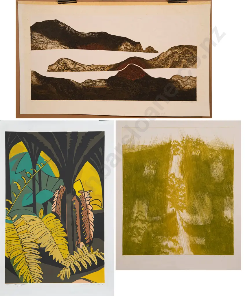 Malcolm Warr & Two Bonnie Quirk prints (3) Image 1++