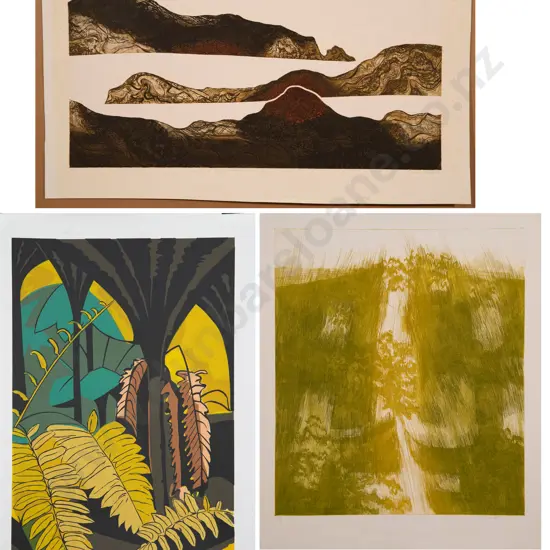 Malcolm Warr & Two Bonnie Quirk prints (3)