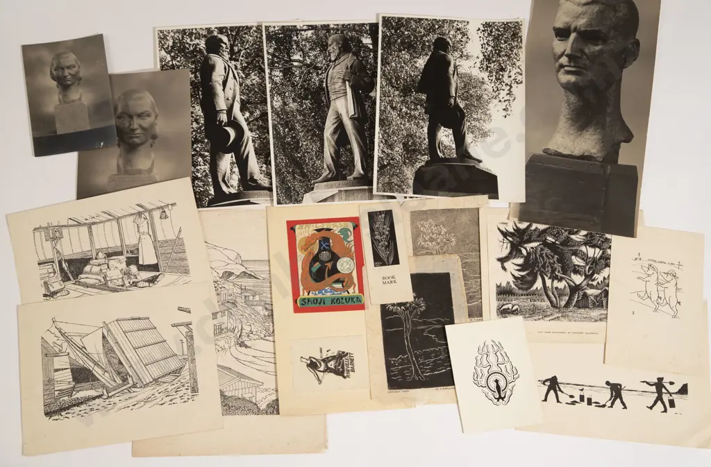 Selection Various Unframed Photographs & Prints Image 1++