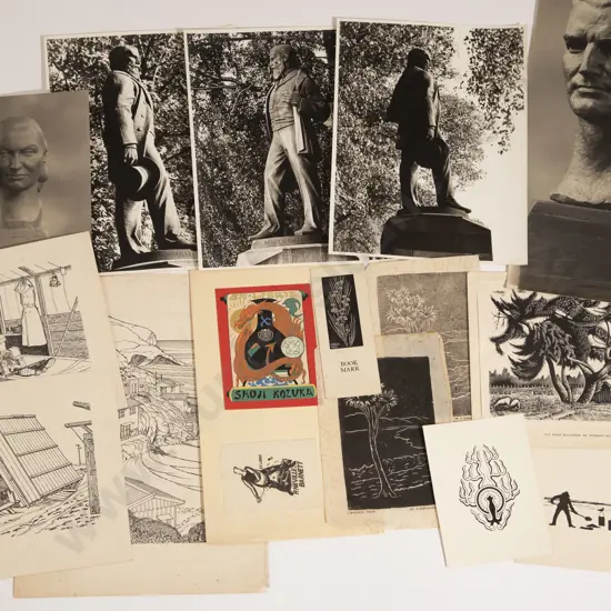Selection Various Unframed Photographs & Prints