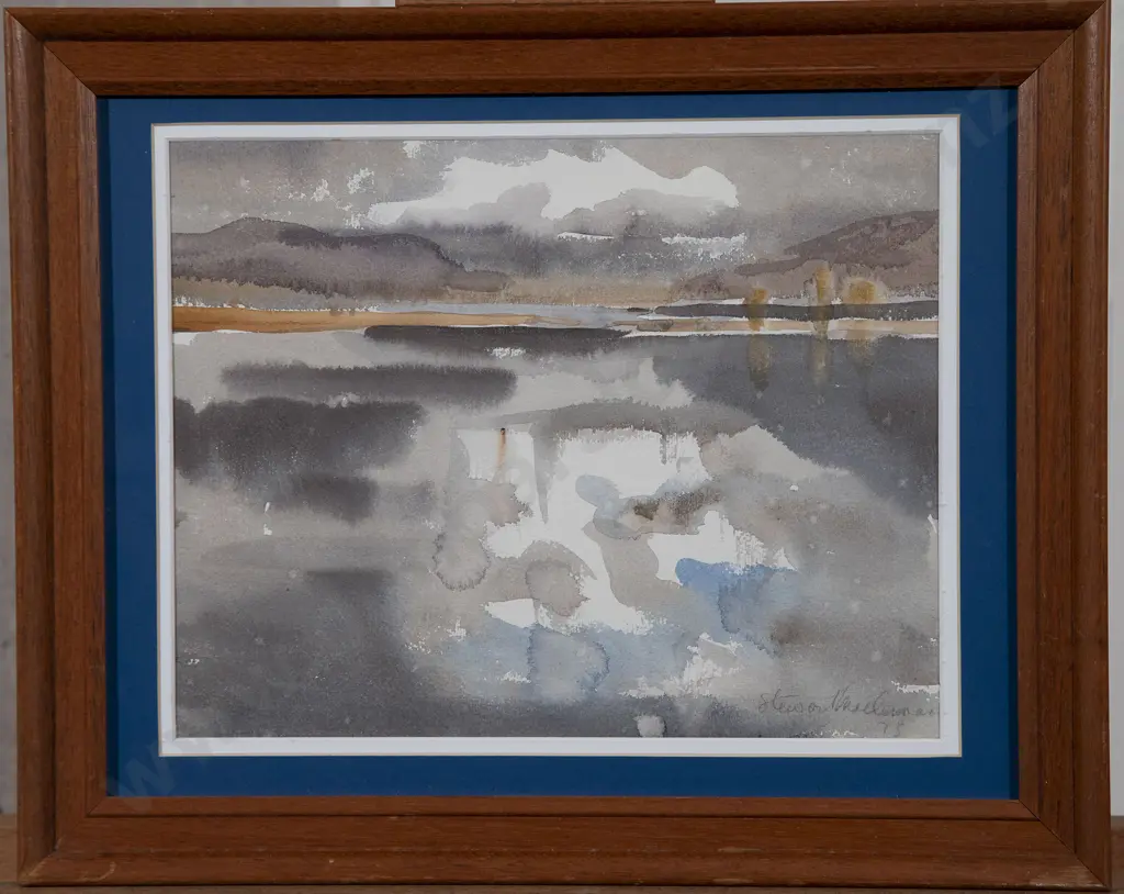 Stewart MacLennan - Inangahua River & other watercolour (2) Image 1++