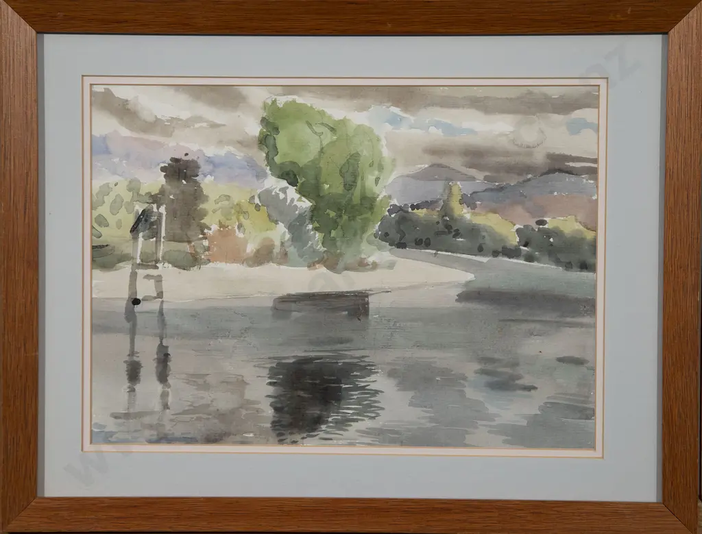 Stewart MacLennan - Inangahua River & other watercolour (2) Image 1++